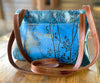 Dark Blue Wildflower - Pocket Bag