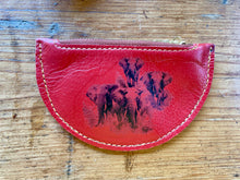  Coin Purse - Red Elephants