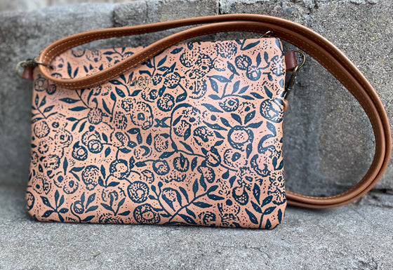Shoulder Bag - Apricot Heather (standard size)