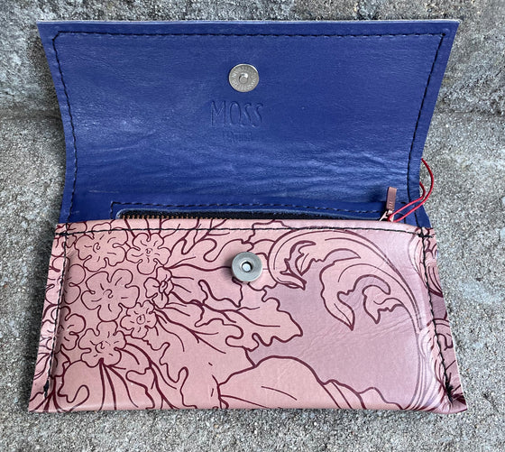 Slim Purse - Purple Carnation