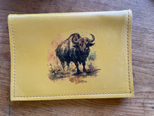  Passport Holder - Yellow Buffalo